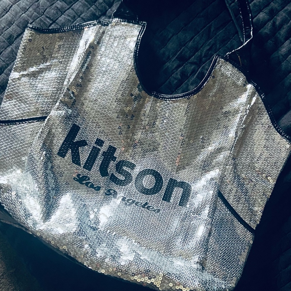 Large KITSON SEQUINS TOTE